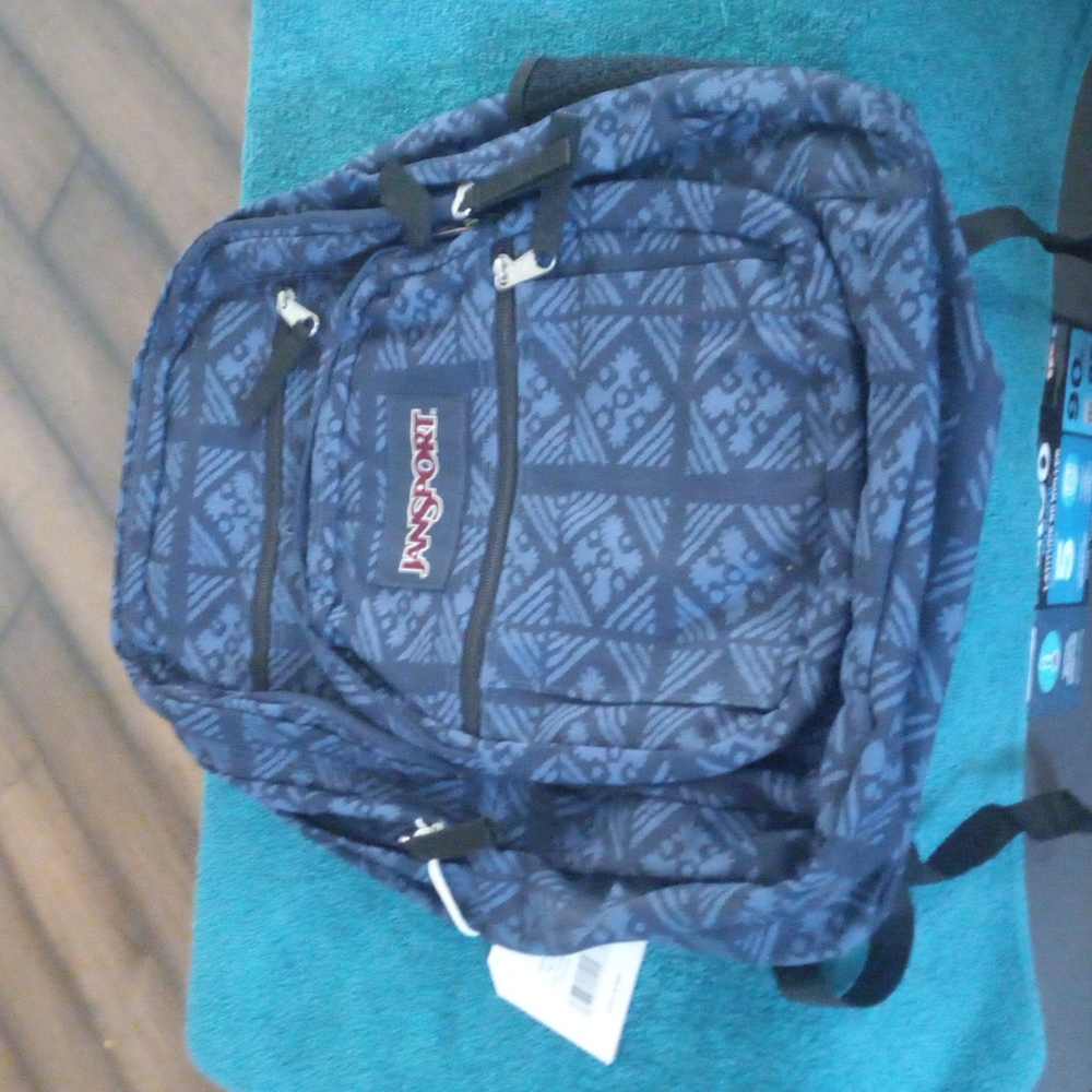 Jansport "Blue Indigo Adire" Backpack